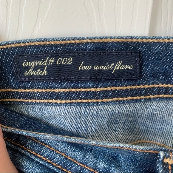 Citizens of Humanity Ingrid# 002 Stretch Low Waist Flare size 27 - Picture 4 of 12